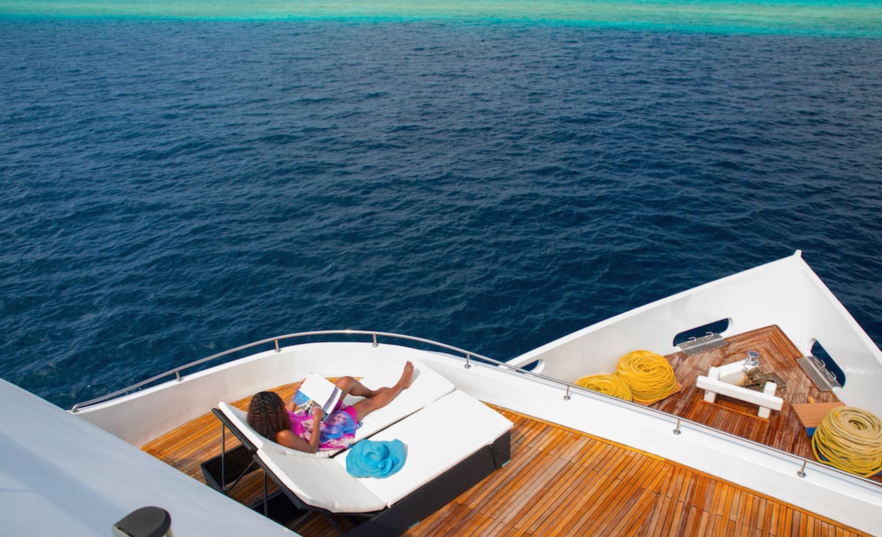 MV Explorer sun deck